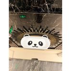 Sidas Panda Figürlü Gözlük Standı – Şık Masa Üstü Organizer / Gözlük Kutusu - Beyaz