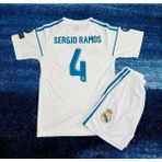 Sidas R.madrid Sergio Ramos Çocuk Forma Takımı 4 Parça 2018 Beyaz Şampiyonlar Ligi - 001 - Beyaz - 6 - 7 Yaş