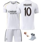 Sidas Real.madid.mbappe 25/26 Sezon Beyaz 10 Numara Çocuk Forması 4 Parça - 7 - 8 Yaş