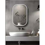 Side (Beyaz) 75X50CM /banyo Dolabı Aynalı / Lavabo Üstü Dolap / Banyo Düzenleyici / Aynalı Dolap