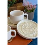 Side Porselen 4 Parça 2 Kişilik 230 ml Çay Fincan Takımı VNS04CT01Y01D0818