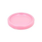 Sidelya Organizasyon Pembe Plastik Tabak Pembe Renkli 25'li Tabak