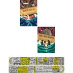 Sidelya Yüzen Ada / Tarçınlı Düşler Çikolatacısı 2 Kitap Set (Matematik Öğreten Cetvel) - Kayahan Demir