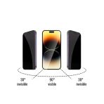 Sidens Store Apple İphone 15 Pro Max 9H Sertlik Hayalet Ekran Koruyucu Kırılmaz Cam