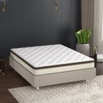 Sidney Premium Comfortped Pocket Yaylı Ortopedik Yatak 180X200 cm - Beyaz - 180 x 200 cm