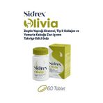 Sidrex Olivia Zeytin Yaprağı Eki Tip 2 Kolajen Yumurta Kabuğu Zarı İçeren Takviye Edici Gıda 60 Tablet