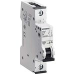SIEMENS 25A; 1 FAZLI; DC ANAHTARLI OTOMATİK SİGORTA; 10kA; C TİPİ; YAVAŞ KARAKTERLİ