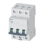 Siemens - 3P 63A 6Ka C Serisi Trifaze Anahtarlı Otomatik Sigorta 5Sl6363-7