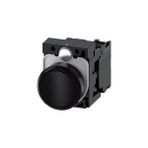 Siemens 3SU1100-0AB10-1BA0 1 No Komple Yay Dönüşlü Plastik Siyah Buton