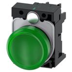 Siemens 3SU1102-6AA40-1AA0 Yeşil Led Sinyal Lambası