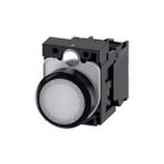 Siemens 3SU1106-0AB60-1BA0 1NO 230VAC Beyaz Ledli Buton