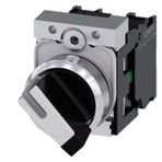 Siemens 3SU1150-2BF60-1MA0 1No 1NC 0-1 Işıklandırılabilir Kalıcı Metal Mandal Buton