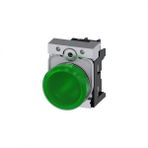 Siemens 3SU1156-6AA40-1AA0 230AC Metal Komple Ledli Yeşil Sinyal Lambası