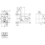 Siemens 3VA2580-5HL32-0AA0 Kompakt Şalter
