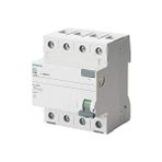 Siemens 4 x 40-30 Ma Trifaze 40 Amper 30 MA Kaçak Akım Rölesi 5SV5344-6