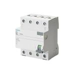 Siemens 5SM3645-0 300 mA 3x125 A Hata AkımIı Koruma Anahtarı