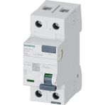 Siemens 5SV3312-6 : 1X25A : 30MA Kaçak Akım Koruma Rölesi 1f+N : Tip-A