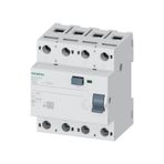 Siemens 5Sv3348-6 A Tipi Trifaze Kaçak Akım Rölesi 30Ma 100A 400V 3 Faz+N