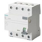 Siemens 5SV3644-6 40A 300MA 400V 3Faz Kaçak Akım Termik Röle