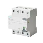 Siemens 5Sv3648-6 A Tipi Trifaze Kaçak Akım Rölesi 300Ma 100A 400V 3 Faz+N