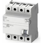 Siemens 5SV5342-6 30mA 3x25A Kaçak Akım Koruma Rölesi A Tip - RENK - Beyaz