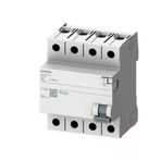 Siemens 5Sv5642-6 A Tipi Trifaze Kaçak Akım Rölesi 300Ma 25A 400V 3 Faz+N