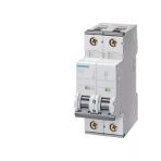 Siemens 5SY5220-6 B Tipi 2 Faz 20A 440VDC/400VAC 10KA Çabuk Karakterli Otomatik Sigorta