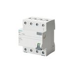 Siemens 6ka Ac 4p 30ma 25a Kaçak Akım Sigorta Rölesi