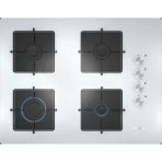 Siemens Eo7c2po12o İq300 Gazlı Ocak 67 Cm Sert Cam, Beyaz