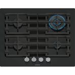 Siemens EP6A6HI40O Gazlı Sert Cam Ankastre Ocak Siyah