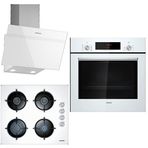 Siemens HB012FBW1T - EO6C2PB11O - LC63KPJ20T Beyaz 3'lü Ankastre Set