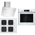 Siemens HB012FBW1T - EO6C2PP30O - LC64KPJ20T Beyaz 3'lü Ankastre Set