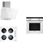 Siemens HB214FBW1T - EO6C2PB11O - LC63KPJ20T Beyaz 3'lü Ankastre Set