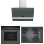 Siemens HB514FBH2T - LC65KAJ00T - EO7C9PO12O Gri 3'lü Ankastre Set