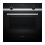 Siemens HB534FER3T Siyah 60x60 cm 66 lt Ankastre Fırın