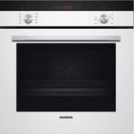 Siemens HI133FEW0T iQ300 Buhar 60x60 cm 66 lt Beyaz Destekli Ankastre Fırın