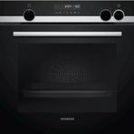 Siemens HR538ABS1 Buharlı Siyah Ankastre Fırın
