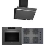 Siemens HU717ABN0T EO7C8PP300(67 Cm) LC66KPJ70T Ankastre Set - Gri