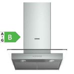 Siemens iQ300 LC66GCD50T B Sınıfı 3 Kademeli Dokunmatik Duvar Tipi Davlumbaz Gri