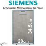 Siemens LC65KA270T Davlumbaz Filtresi 20x34.5 cm Aspiratör Filtre