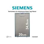 Siemens LC65KAJ20T Davlumbaz Filtresi 20x34.5 cm Aspiratör Filtre