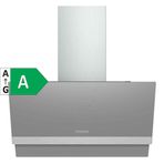 Siemens LC65KAJ70T 60 cm A Sınıfı 3 Kademeli Dokunmatik Duvar Tipi Cam Davlumbaz Titanyum Gri