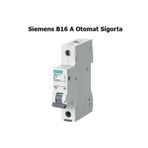 Siemens Sıemens B 16 Amper W Otomat Sigorta