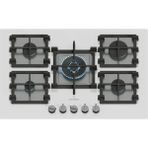 Siemens SİEMENS EP7A2QI40 iQ500 Gazlı Ocak 75 cm Sert cam, Beyaz - Doğalgaz