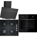 Siemens Siyah 3 Lü Ankastre Set 187 ( HB012FBB1T - EO6C6PB11O - LC64KPJ60T )