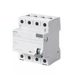 Siemens Trifaze 4P 40A 30Ma Kaçak Akım Koruma Rölesi (Hayat Koruma Rölesi) 5Sv5344-6