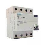 Siemens Trifaze 4P 63A 30Ma Kaçak Akım Koruma Rölesi (Hayat Koruma Rölesi) 5Sv5346-6