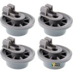 Siemens Uyumlu SN68M064EU Bulaşık Makinesi Sepet Tekerleği Alt Teker 4 Adet - Adet-Set
