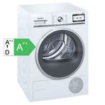 Siemens WT4HY760TR iQ800 A ++ Sınıfı 9 Kg Isı Pompalı Çamaşır Kurutma Makinesi Beyaz