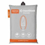 Siena Garden AquaShield Active Air System ekran koruyucu kılıfı, gümüş-gri, 165 x 35 x 165 cm